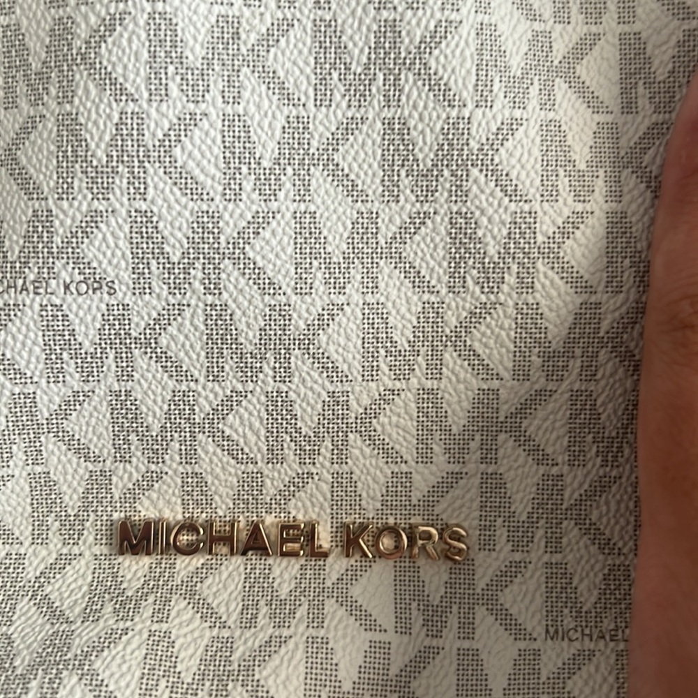 Micheal Kors jet set chain vanilla mid messenger - Picture 5 of 6